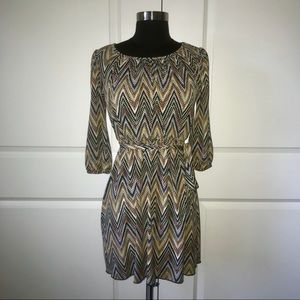 Sweet Storm Retro Slit Sleeved Dress